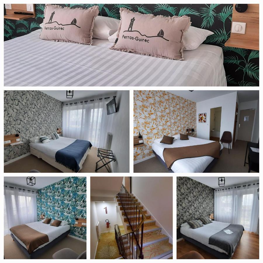 Au Bon Accueil Hotel Perros-Guirec Bagian luar foto